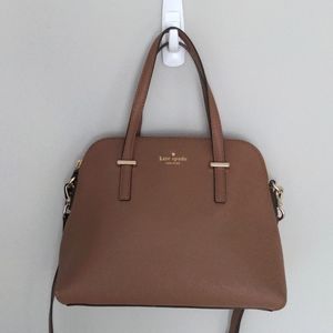 Kate Spade bag brown crossbody satchel handbag
